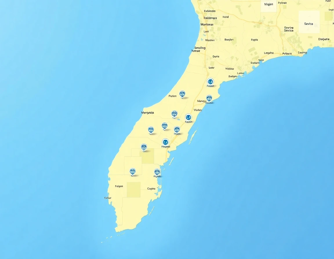 Sewer Service Areas Map